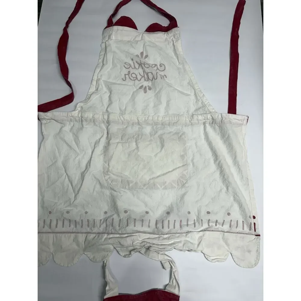 Mom & Daughter Matching Christmas Baking Apron Set Cookie Maker Cookie Taster